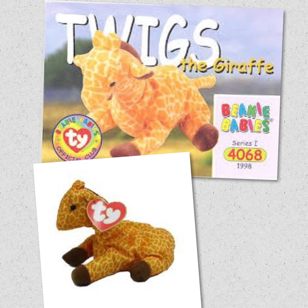 $1MCDONALDS TY BRANIE BABY. VINTAGE IN PACKAGE. $1 WITH ANY $10 ORDER O…